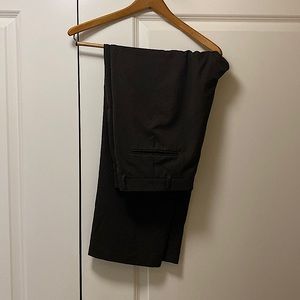 Haggar 36x29 dark brown dress slacks.